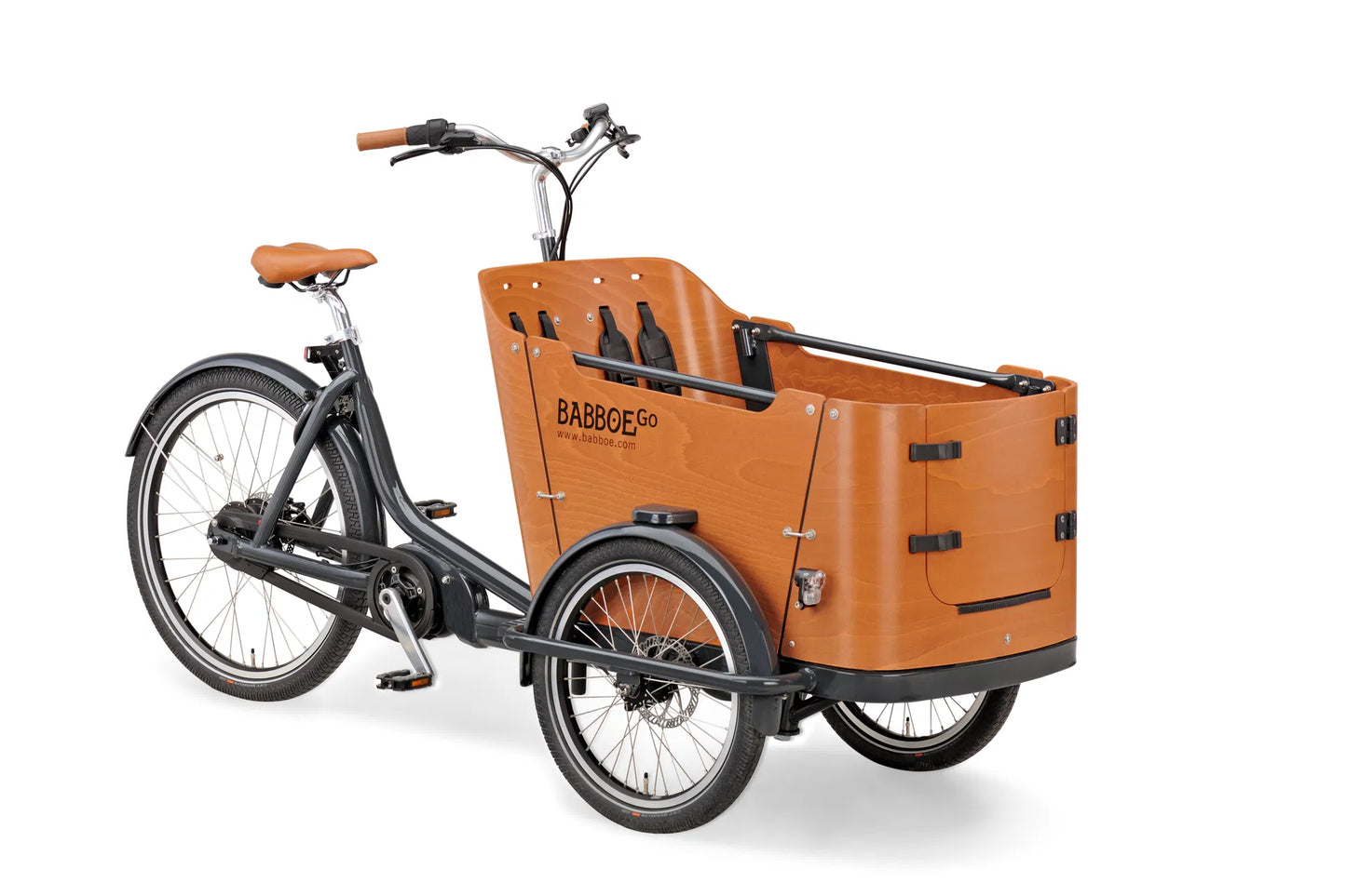 Babboe Go Mountain Lastenrad - Inkl. Regenverdeck - 500 Wh - 2026