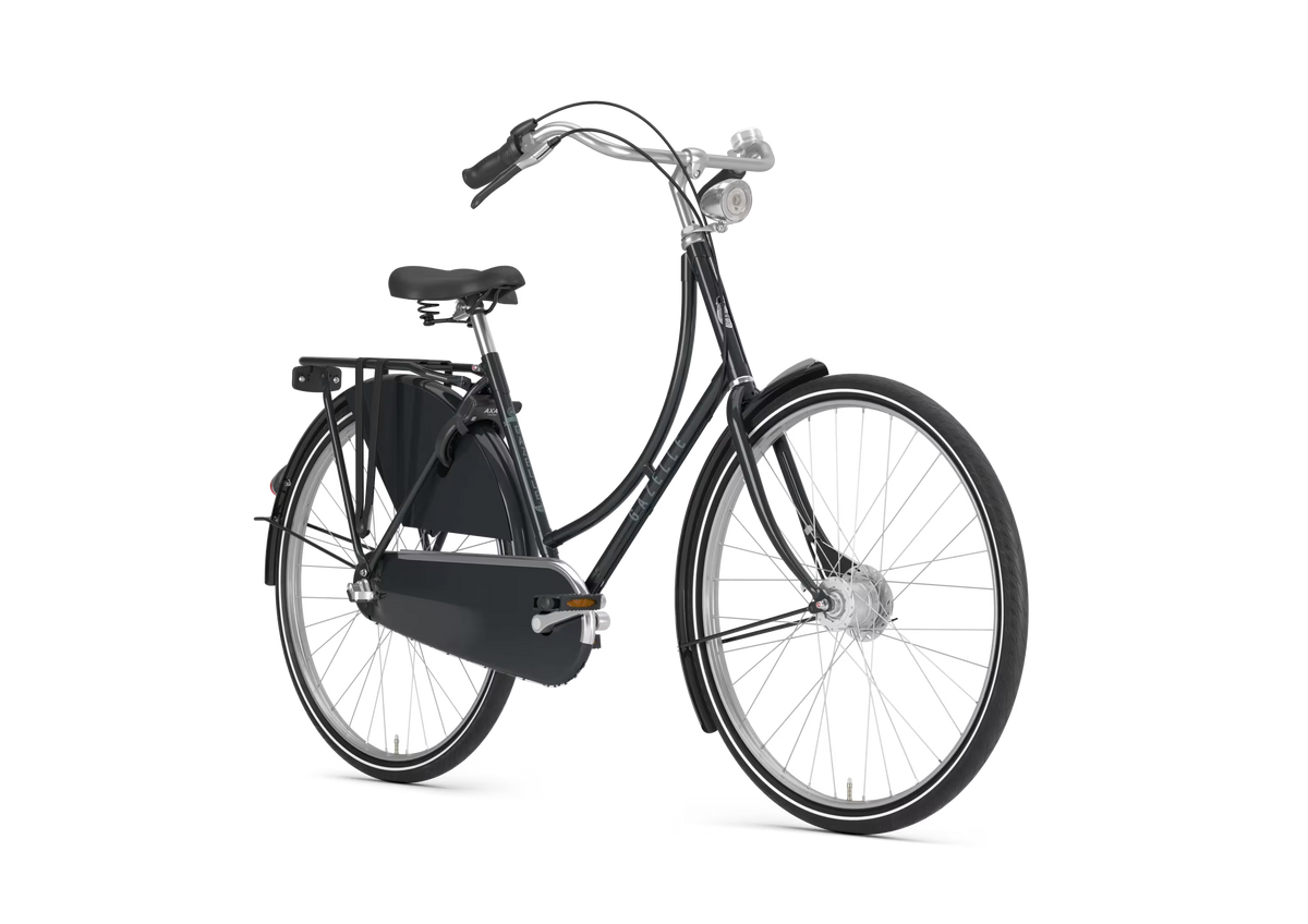 Gazelle Classic R3T Hollandrad in Panther Black – 28 Zoll Tiefeinsteiger mit 3-Gang-Nabenschaltung und Rücktritt