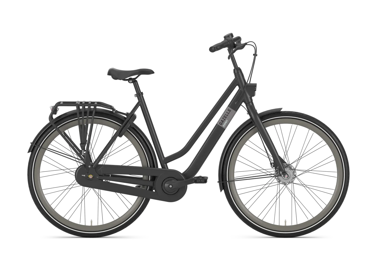 Gazelle Esprit Damenrad – Nabendynamo, Nexus 7-Gang & Rücktritt – Black Mat – Cycle-Lounge