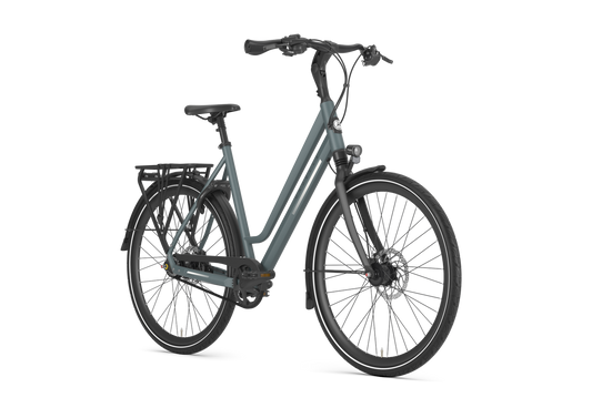 Gazelle Chamonix S8 Cityrad 28 Zoll Petrol Blue – Shimano Alfine 8-Gang Riemenantrieb