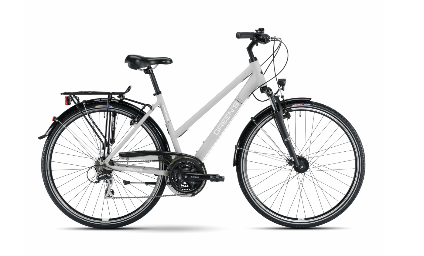 Green's Chelsea - Fahrrad - 21 Gänge - light grey matt