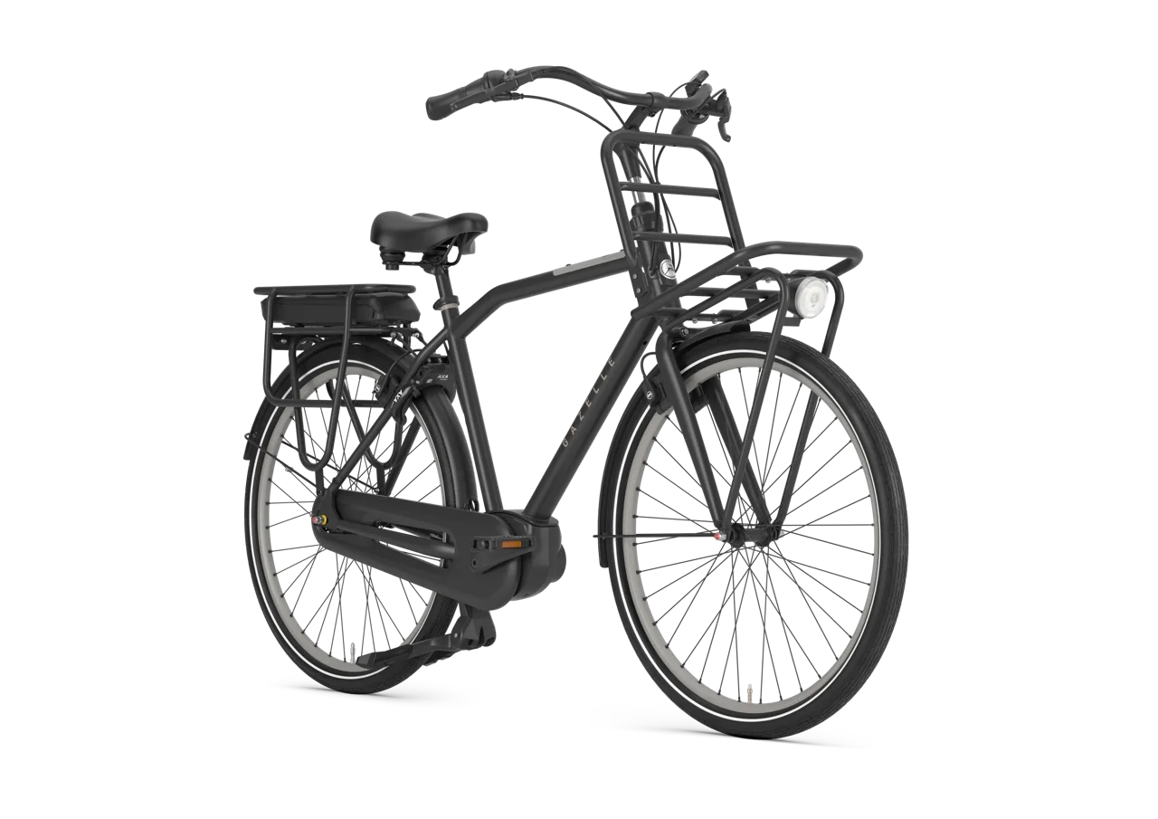 Gazelle HeavyDutyNL C7 HMB – E-Bike Herrenrad mit Bosch-Motor – Black Mat