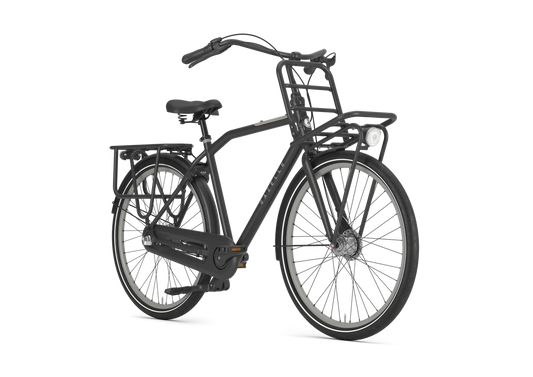 Gazelle HeavyDutyNL 3-Gang – Herrenrad mit Nabendynamo – Black