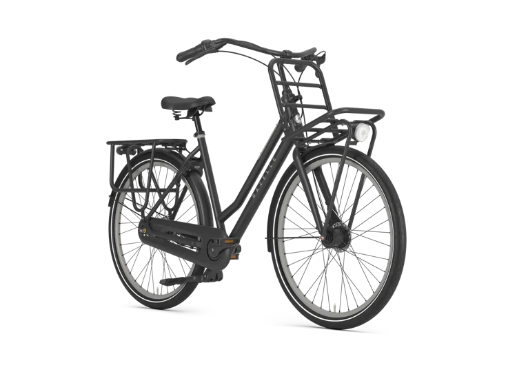 Gazelle HeavyDutyNL 7-Gang – Damenrad mit Nabendynamo – Black