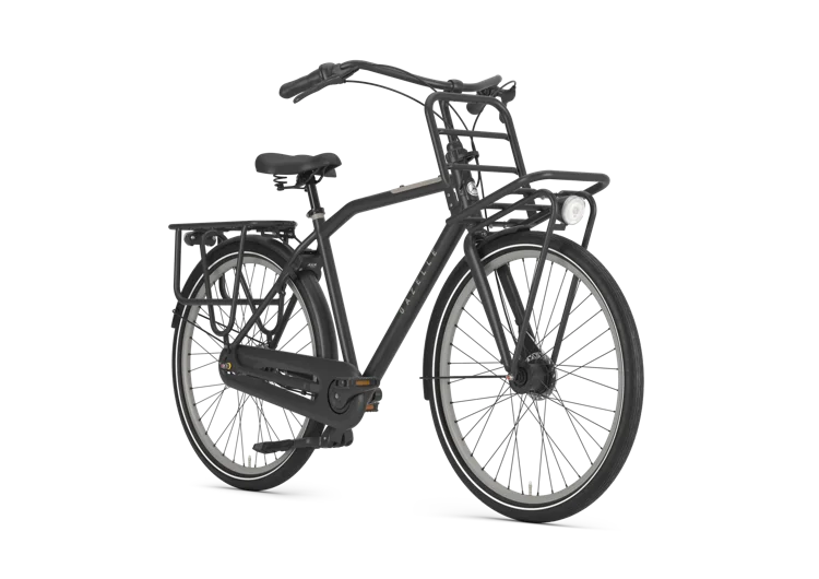 Gazelle HeavyDutyNL 7-Gang – Herrenrad mit Nabendynamo – Black