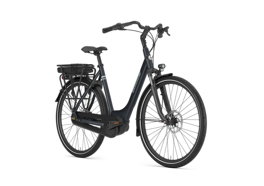 Gazelle Paris C7 Damenrad Graphite Blue – Detailansicht Bosch Antrieb
