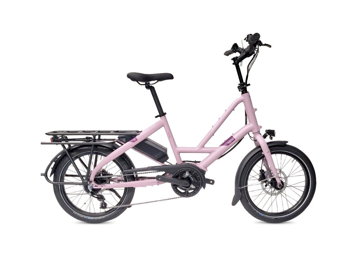 Tern Quick Haul P5i Kompakt-Cargobike in Satin Lilac / Dark Violet – 500 Wh