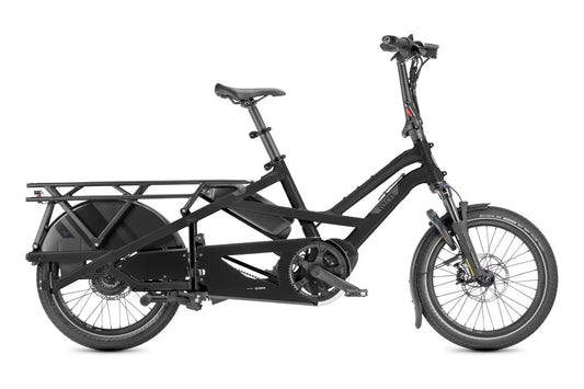 Tern GSD P00 Gen. 3 Longtail E-Lastenrad mit Bosch Smart System und Enviolo – Satin Black