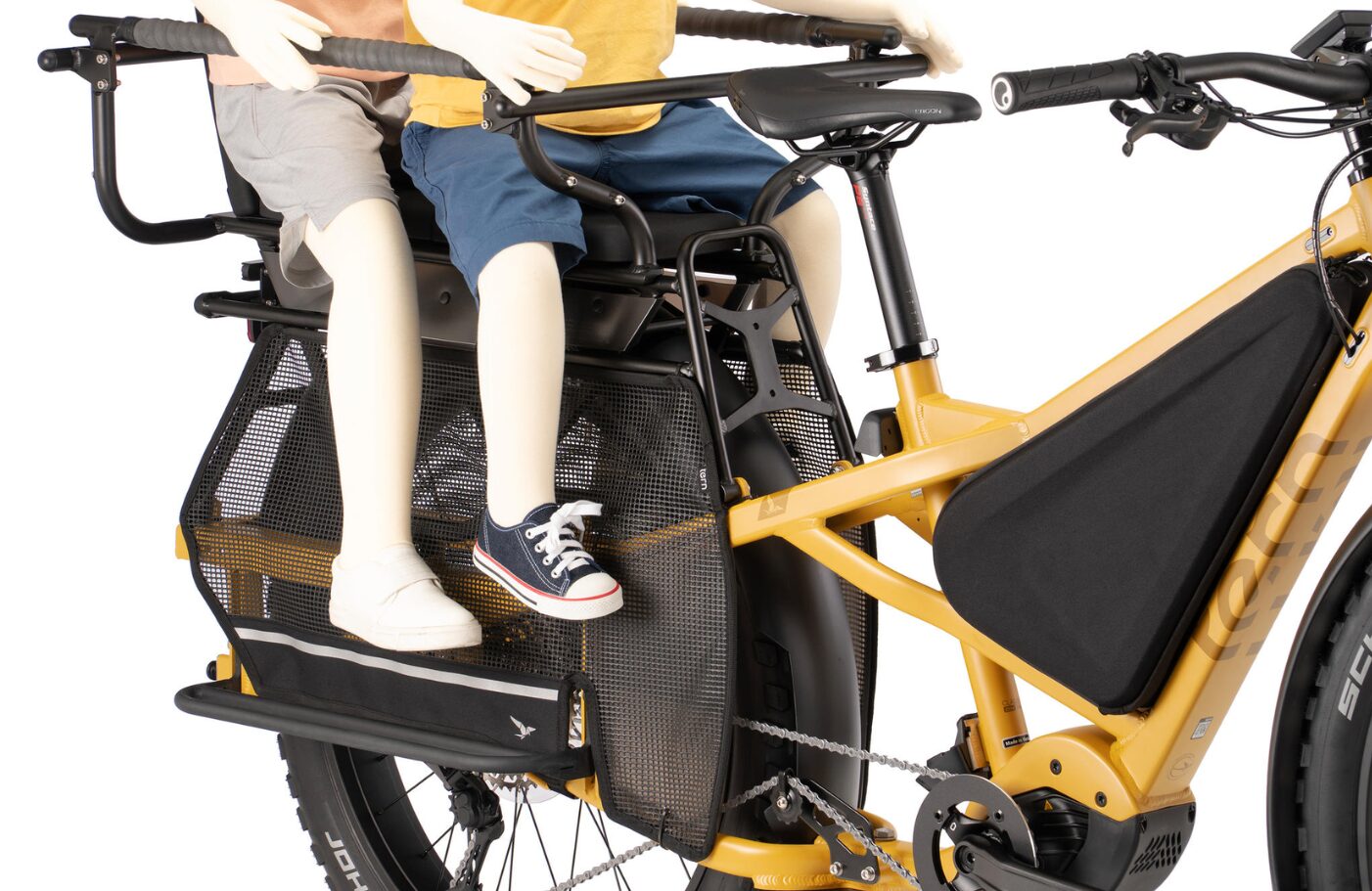 Tern Sidekick Wheel Guard XL – Montage am Hinterrad