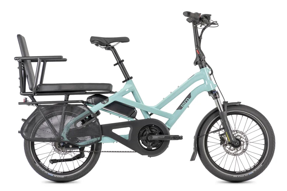 Tern Captain's Chair – am Fahrrad montiert