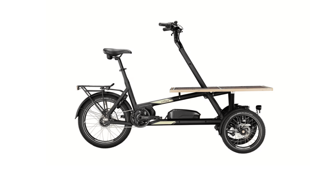 CHIKE e-Cargo SE Lastenrad Schwarz