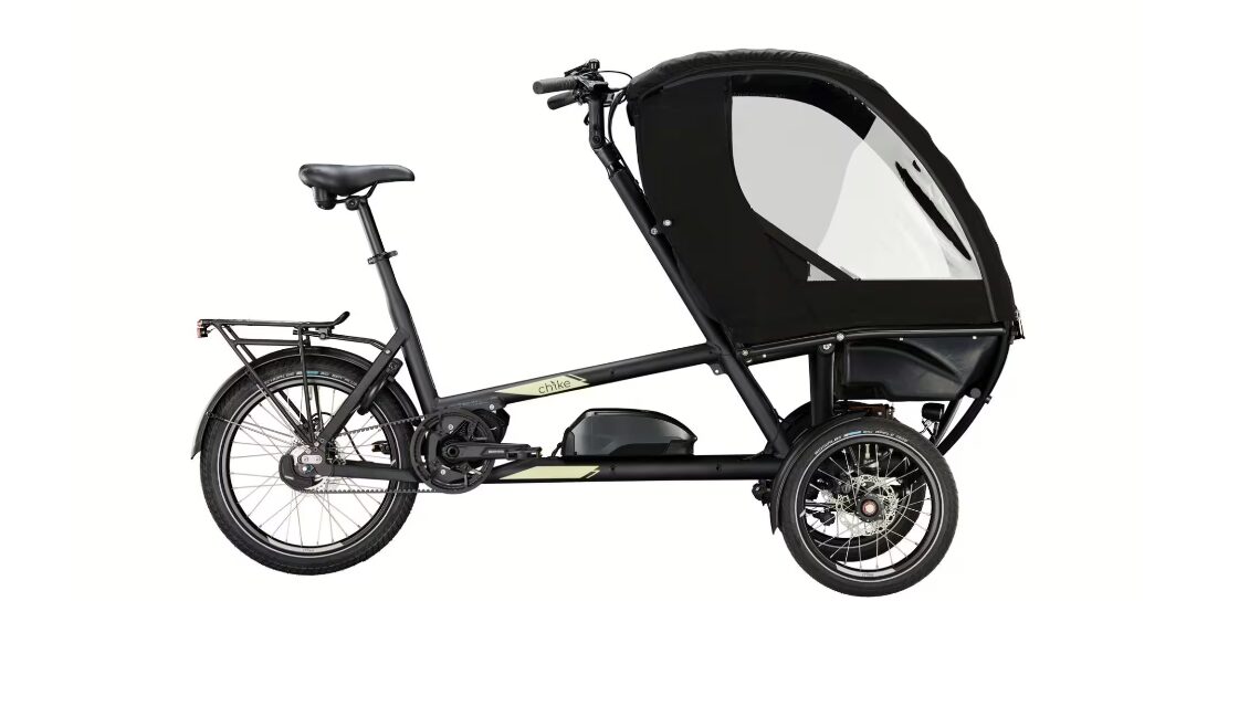 CHIKE e-Kids Lastenrad Schwarz kaufen