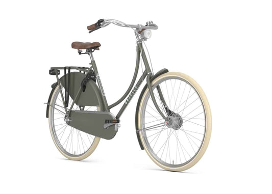Gazelle Classic Fahrrad Hollandrad L 28 Zoll Wolf Brown R7T 7-Gang Tiefeinsteiger mit Rücktritt