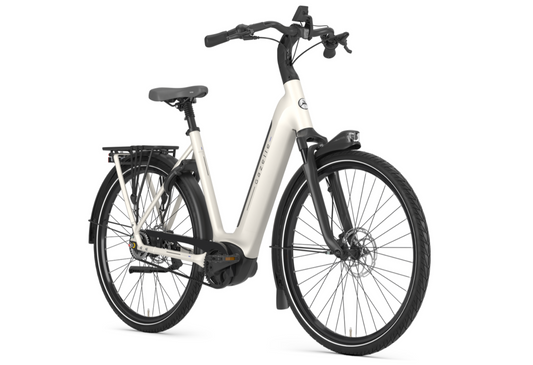 Gazelle Grenoble C5 - Damenrad E-Bike - Ivory White - 600Wh