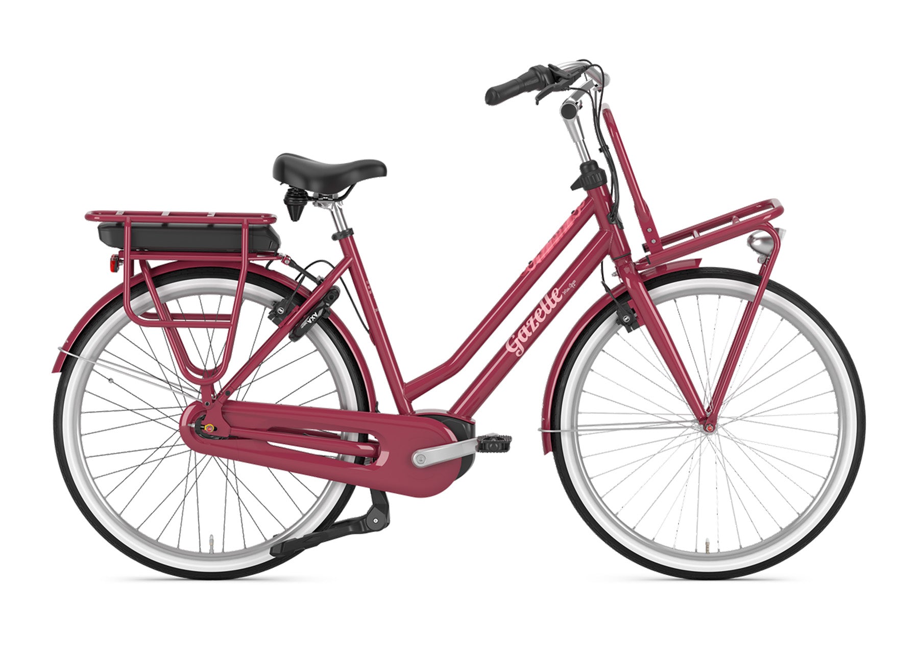 gazelle hollandrad rot Miss Grace C7 HMB 28 Zoll E-Bike – Bosch Motor, Coral Red – Cycle-Lounge Sophisticated in look, adventurous Home/Make Model Year/Modern Vespa/GT60 Band Width:S
