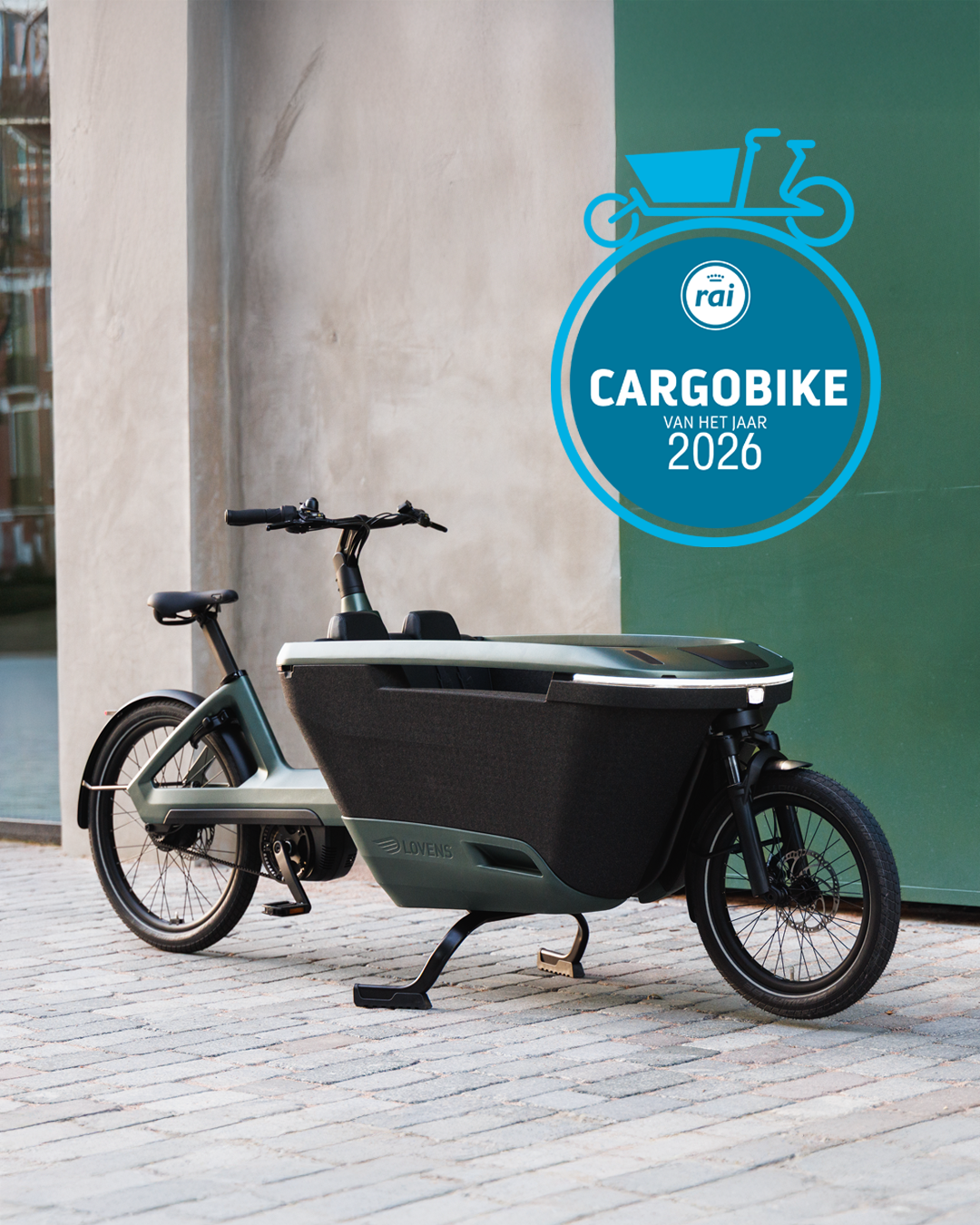 Lovens Explorer 2 – RAI Cargobike van het Jaar 2026