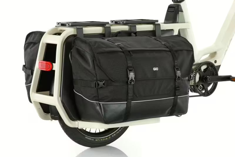 QiO Einzeltasche Cargo Bag Levi – 41 Liter Gepäckträgertasche mit Fidlock Quick-Release