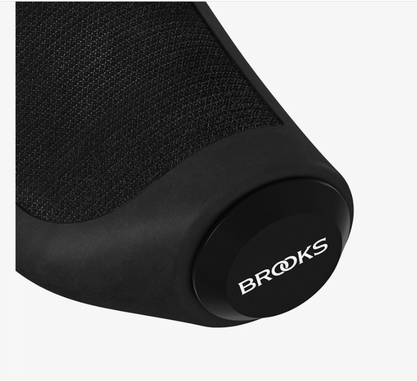 Brooks - Ergonomic Rubber Grip - Black