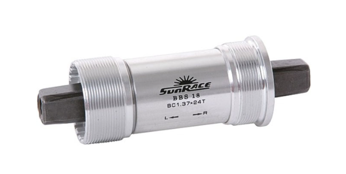 Sunrace BBS18 BSA-Lager 4-kant / Achslänge 127mm