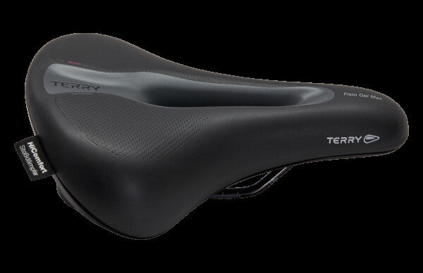Terry Fisio Flex Gel Max Women Damensattel schwarz – Seitenprofil