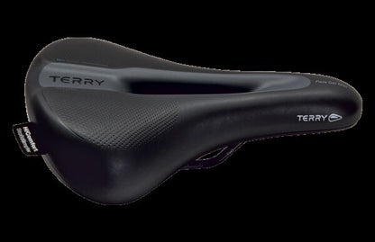 Terry Fisio Flex Gel Max Men Herrensattel schwarz – Seitenprofil