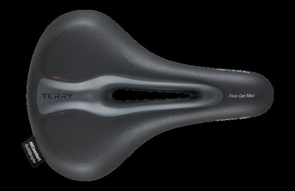 Terry Fisio Flex Gel Max Women Damensattel schwarz – Draufsicht