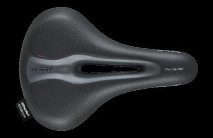 Terry Fisio Flex Gel Max Women Damensattel schwarz – Draufsicht