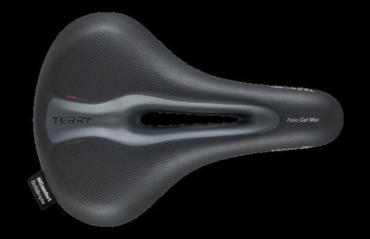 Terry Fisio Flex Gel Max Women Damensattel schwarz – Draufsicht