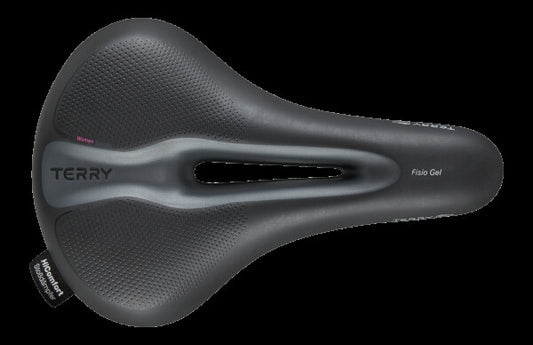 Terry Fisio Flex Gel Women Damensattel schwarz – Draufsicht