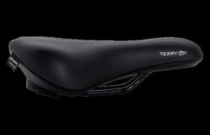 Terry Fisio Flex Gel Max Women Damensattel schwarz – Seitenansicht