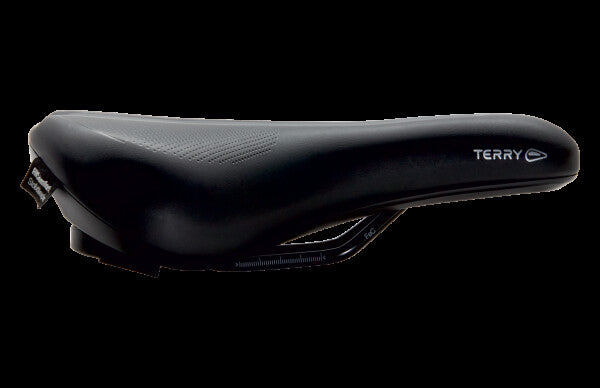 Terry Fisio Flex Gel Max Men Herrensattel schwarz – Seitenansicht