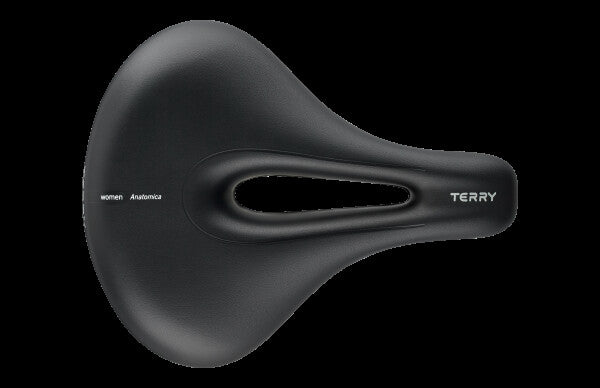 Terry Anatomica Women Damensattel schwarz – Draufsicht