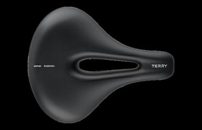 Terry Anatomica Women Damensattel schwarz – Draufsicht