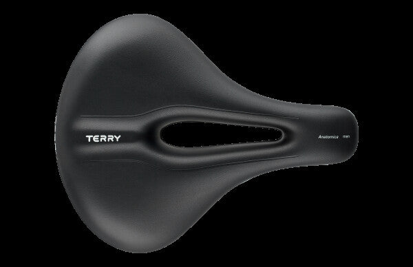 Terry Anatomica Men Herrensattel schwarz – Draufsicht