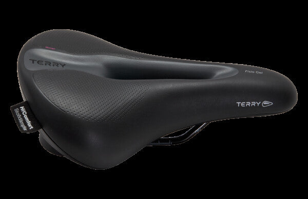 Terry Fisio Flex Gel Women Damensattel schwarz – Seitenprofil