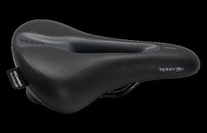 Terry Fisio Flex Gel Women Damensattel schwarz – Seitenprofil