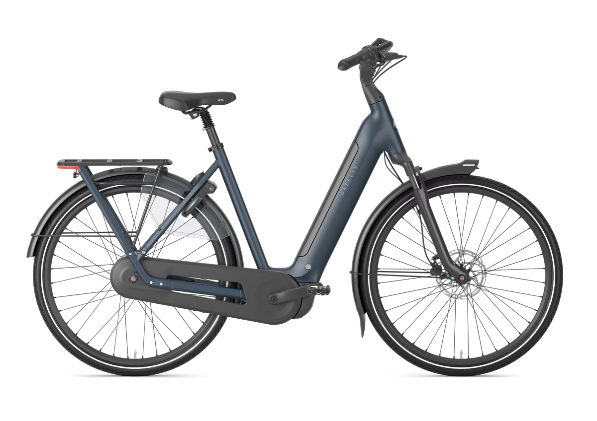 Gazelle Arroyo C8 Elite L E-Bike Damenrad in Between Blue – Tiefeinsteiger mit Bosch Smart System