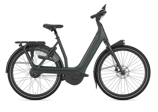 Gazelle Avignon C380 L SE E-Bike in Teal Grey – Cityrad mit Bosch Smart System und Enviolo-Schaltung
