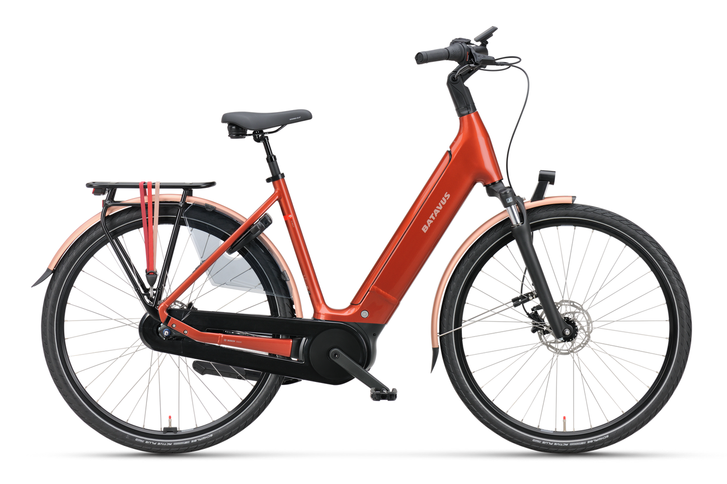 Batavus Finez E-go® Power Plus 750 Low E-Bike 2026 – Dark Orange