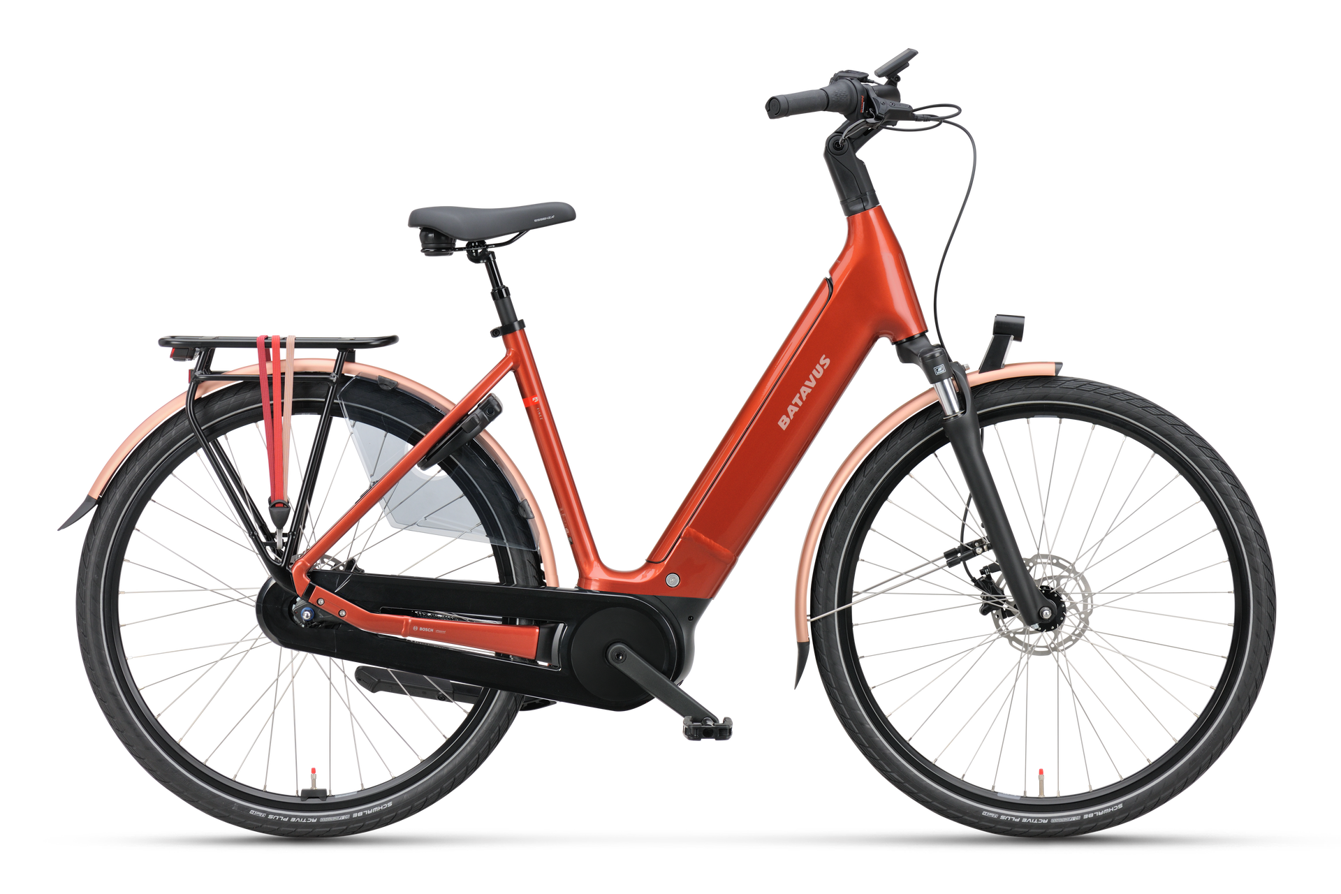 Batavus Finez E-go® Power Plus 750 Low E-Bike 2026 – Dark Orange