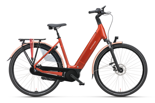 Batavus Finez E-go® Power Plus 750 Low E-Bike 2026 – Dark Orange