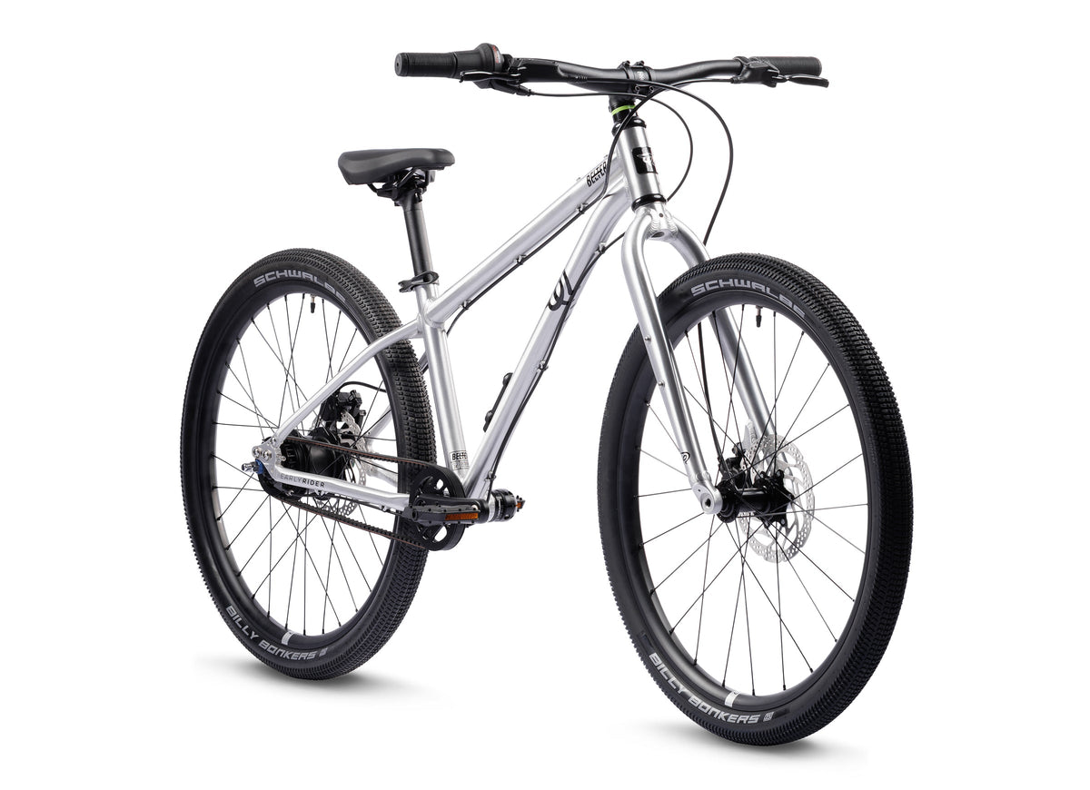Early Rider Belter 24 Kinderfahrrad Brushed Aluminium mit Shimano Nexus 8-Gang