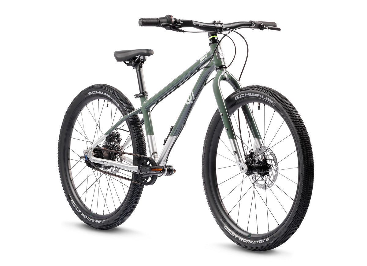 Early Rider Belter 24 Kinderfahrrad Forest Green/Brushed mit Shimano Nexus 8-Gang