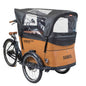 Babboe Curve Lastenrad Regenverdeck - schwarz