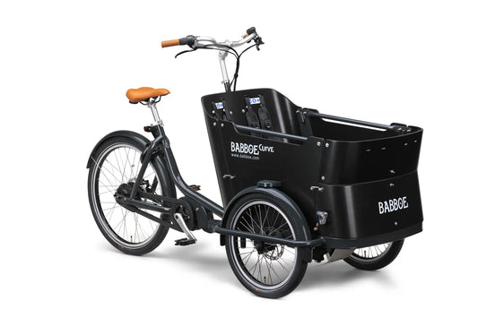 Babboe Curve Mountain Lastenrad - Inkl. Regenverdeck - 500 Wh - 2026