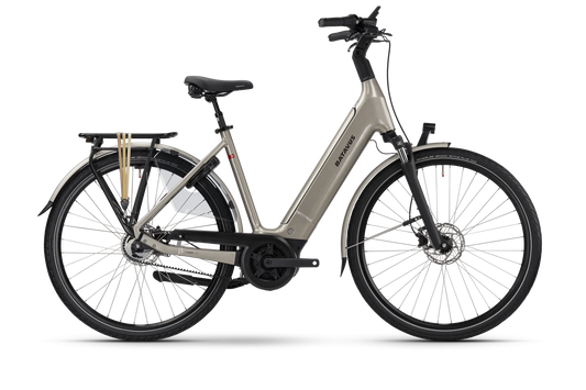 Batavus Finez E-go® Power Exclusive Plus RT 750 - Damenrad E-Bike - Champagner Gold