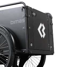 Bimas Bikes eCargo Economy und Premium Door Set Frontklappe Hundeklappe