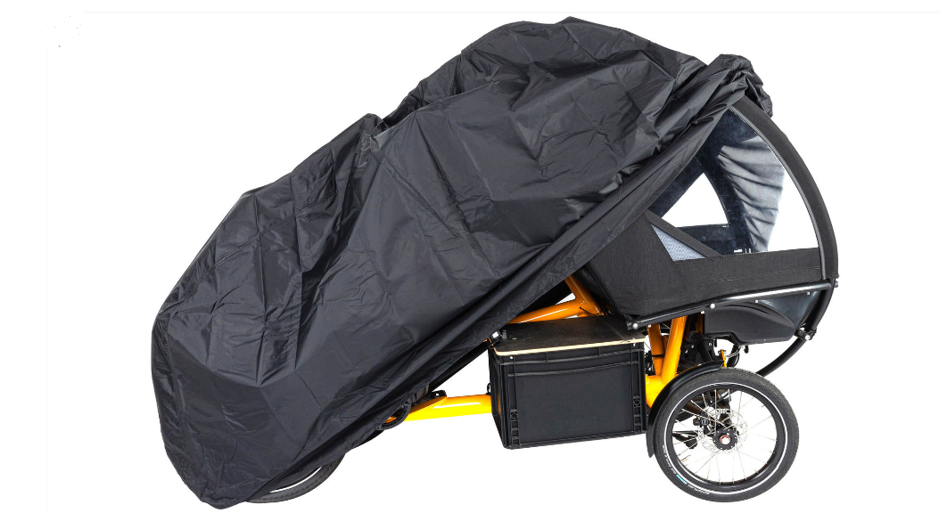 CHIKE Fahrradschutzhülle PE-Gewebe für e-Kids und e-Cargo – Ansicht 2