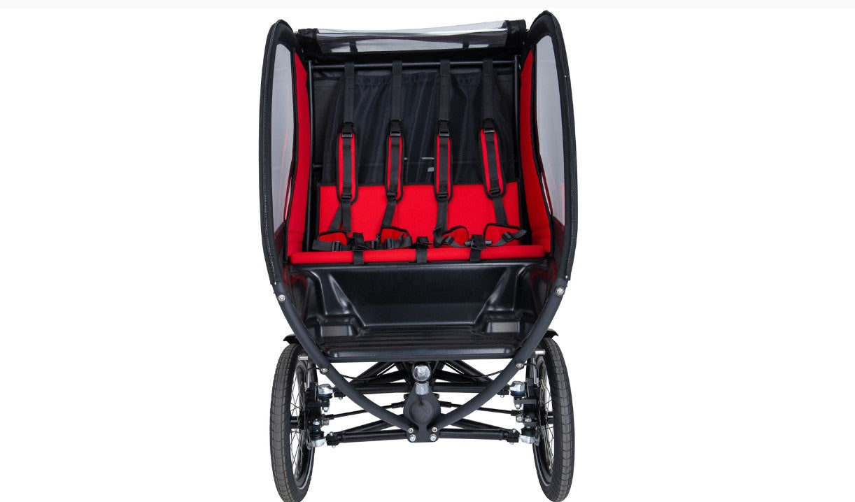 CHIKE e-Kids SE Elektro-Lastenrad Schwarz – Ansicht 4