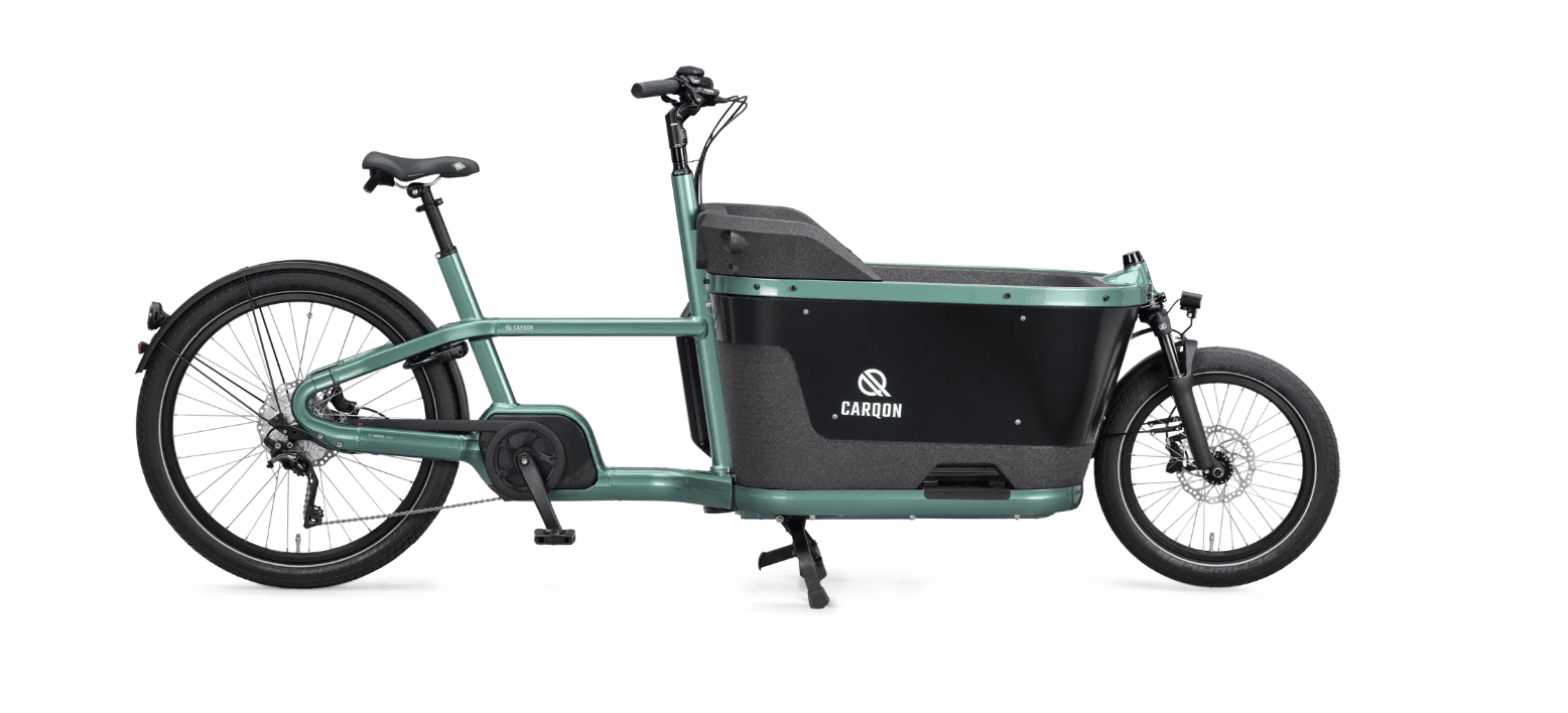 Carqon Cruise Smart E2 Lastenrad in Petrol, Modell 2026
